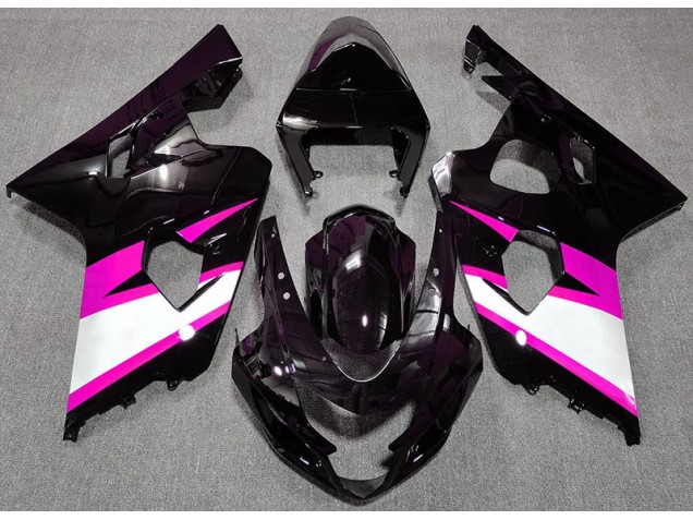 Nero Lucido & Rosa 04-05 GSXR 600-750 Carena